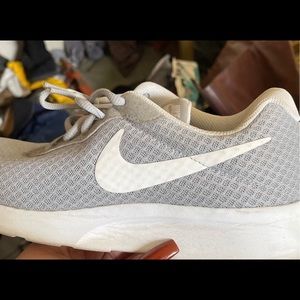 Grey running nikes